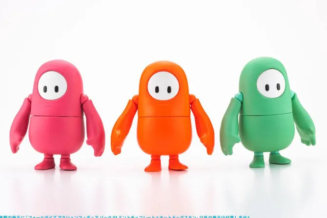 Fall Guys: Ultimate Knockout - Pack 03 Actionfigur / Mint Chocolate / Hot Dog Skin: Kotobukiya