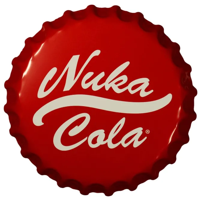 Fallout - Blechschild Nuka-Cola Bottle Cap: FaNaTtik