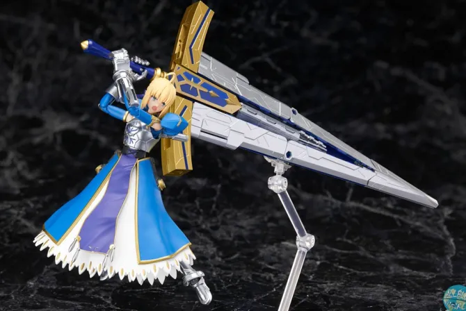 Fate/Grand Order - Saber / Arturia Pendragon & Excalibur Actionfigur- Armor Girls Project: Banda