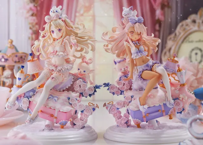 Fate/kaleid liner Prisma Illya - Chloe von Einzbern Statue / loungewear Version: Claynel