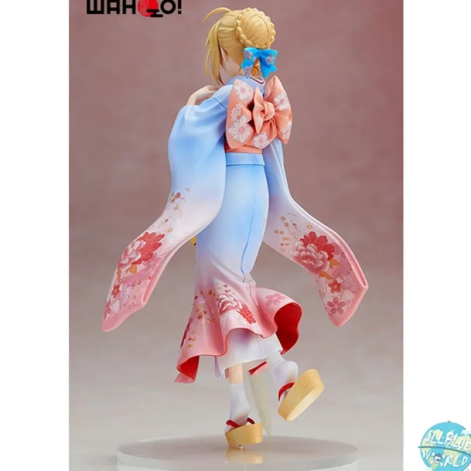 Fate/Stay Night Unlimited Blade Works - Saber Statue - Kimono Version: Aniplex
