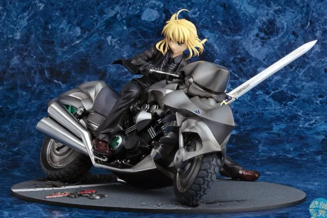 Fate/Zero - Saber & Saber Motored Cuirassier Statue: Good Smile Company