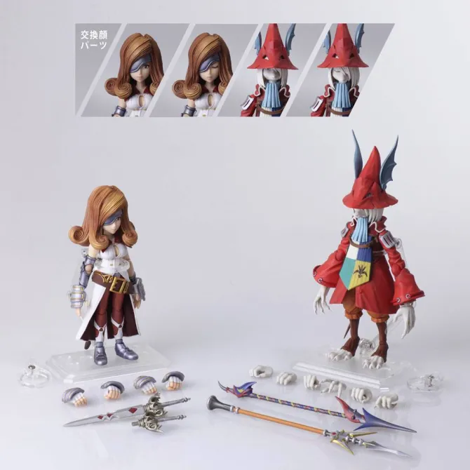 Final Fantasy IX - Freya Crescent & Beatrix Actionfigur / Bring Arts: Square Enix