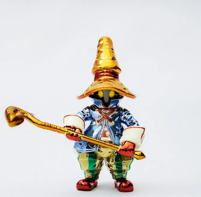 Final Fantasy IX - Vivi Figur / Bright Arts Gallery Diecast Minifigur: Square Enix