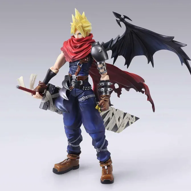 Final Fantasy VII - Cloud Strife Actionfigur / Bring Arts - Another Dorm Version: Square Enix