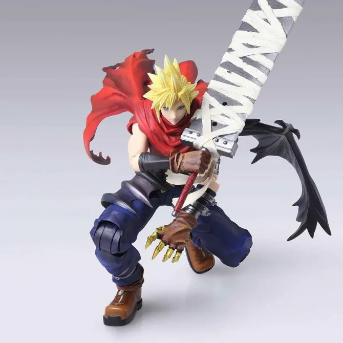 Final Fantasy VII - Cloud Strife Actionfigur / Bring Arts - Another Dorm Version: Square Enix