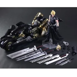 Final Fantasy VII - Cloud Strife & Fenrir Actionfigur / Play Arts Kai [NEUAUFLAGE]: Square Enix