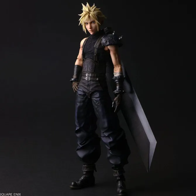 Final Fantasy VII - Cloud Strife Actionfigur / Rebirth Play Arts Shin: Square-Enix