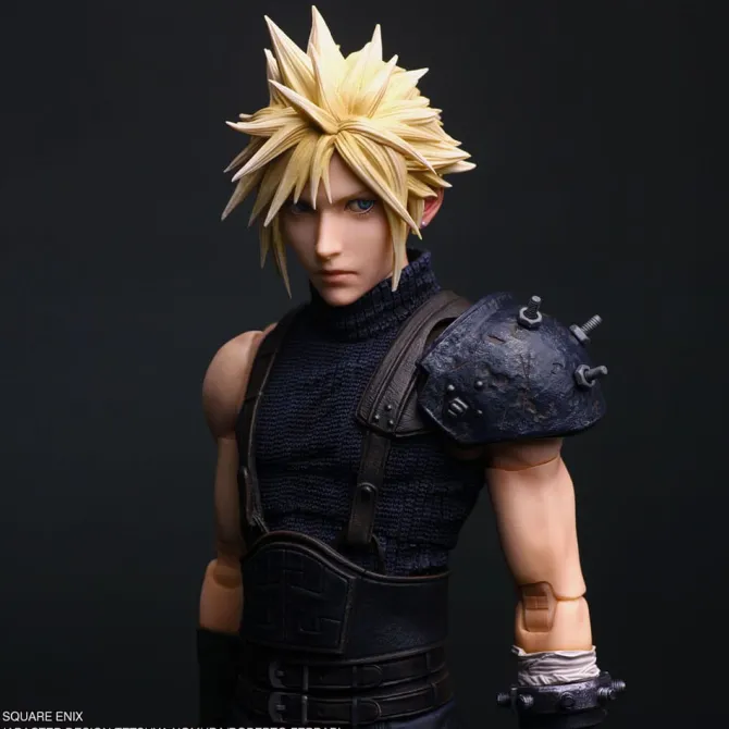 Final Fantasy VII - Cloud Strife Actionfigur / Rebirth Play Arts Shin: Square-Enix