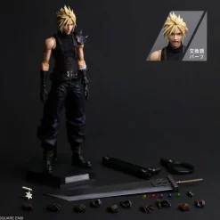 Final Fantasy VII - Cloud Strife Actionfigur / Rebirth Play Arts Shin: Square-Enix