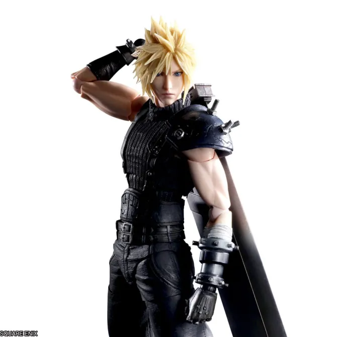 Final Fantasy VII - Cloud Strife Actionfigur / Play Arts Kai: Square-Enix