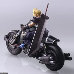 Final Fantasy VII - Cloud Strife & Fahrzeug Hardy-Daytona Actionfigur / Bring Arts: Square-Enix