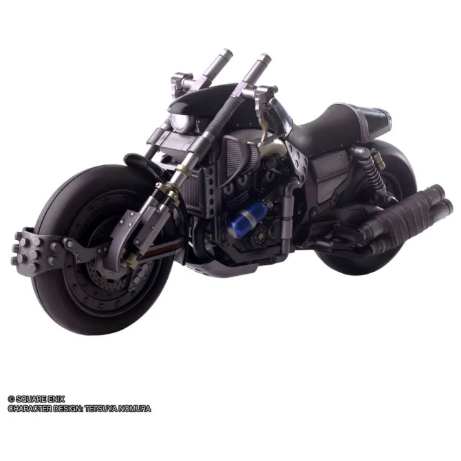 Final Fantasy VII - Cloud Strife & Fahrzeug Hardy-Daytona Actionfigur / Bring Arts: Square-Enix