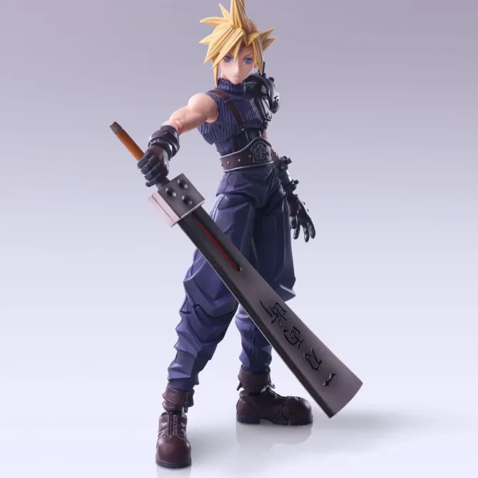 Final Fantasy VII - Cloud Statue / Bring Arts - Strife Hardedge Ver.: Square-Enix
