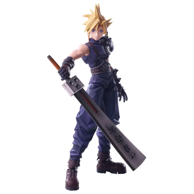 Final Fantasy VII - Cloud Statue / Bring Arts - Strife Hardedge Ver.: Square-Enix