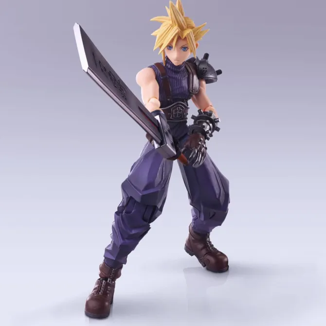 Final Fantasy VII - Cloud Statue / Bring Arts - Strife Hardedge Ver.: Square-Enix