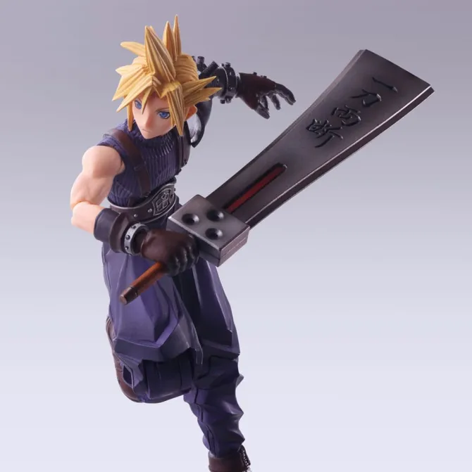 Final Fantasy VII - Cloud Statue / Bring Arts - Strife Hardedge Ver.: Square-Enix