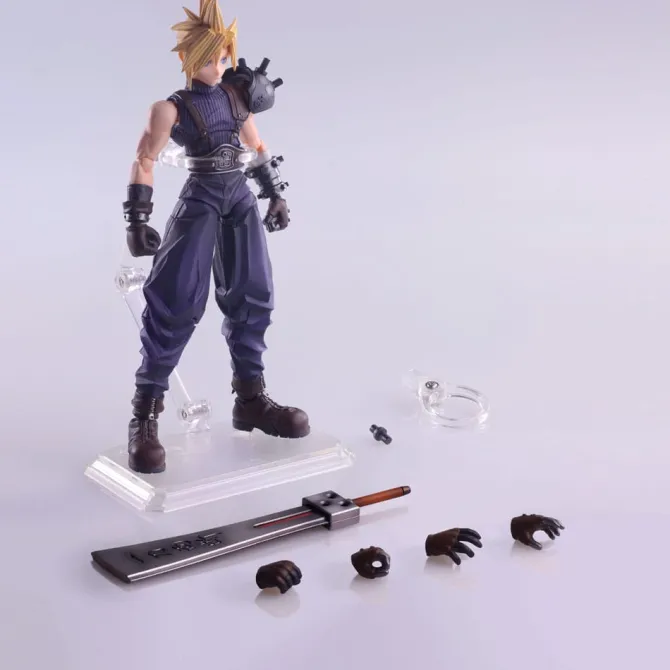 Final Fantasy VII - Cloud Statue / Bring Arts - Strife Hardedge Ver.: Square-Enix