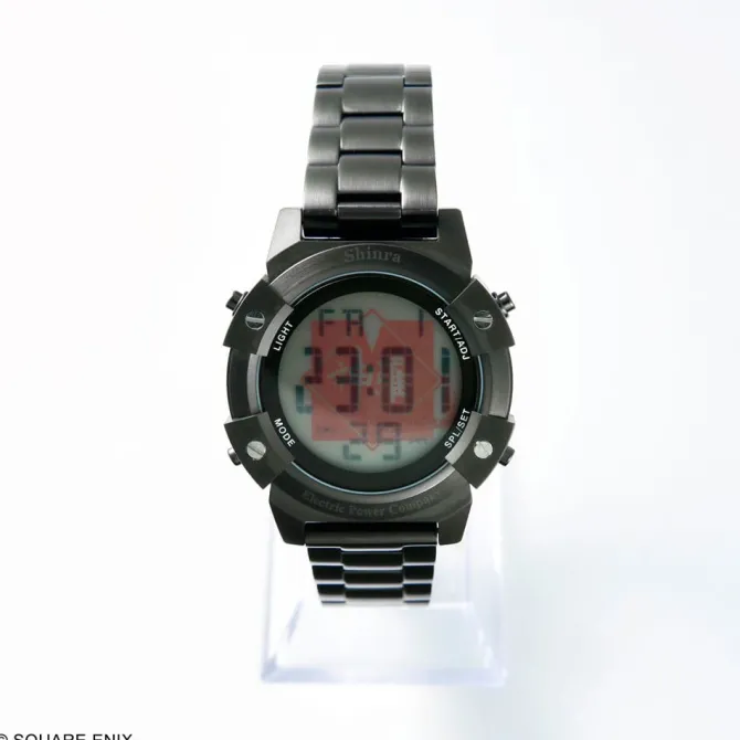 Final Fantasy VII - Remake LCD / Armbanduhr Shinra: Square-Enix