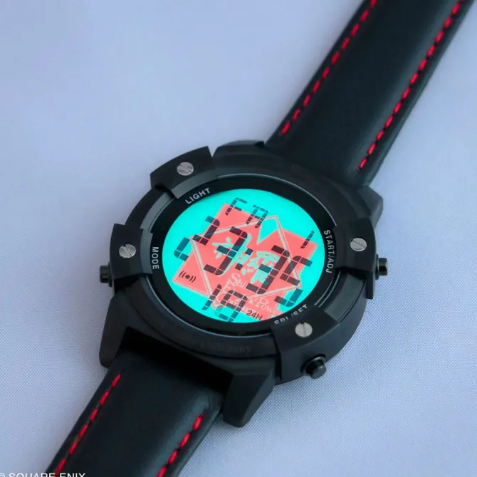 Final Fantasy VII - Remake LCD / Armbanduhr Shinra: Square-Enix