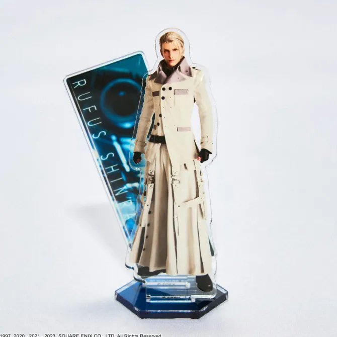 Final Fantasy VII - Remake Acryl / Rufus Shinra Figur: Square-Enix
