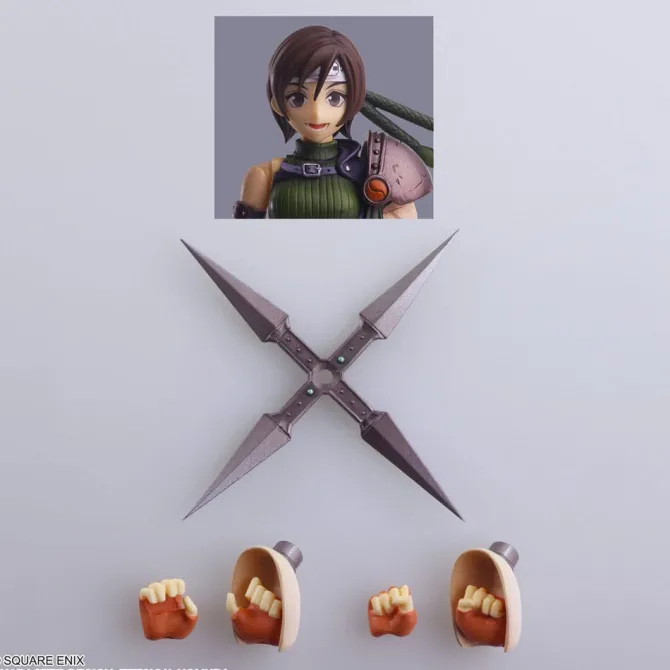 Final Fantasy VII - Yuffie Kisaragi Actionfigur / Bring Arts: Square-Enix