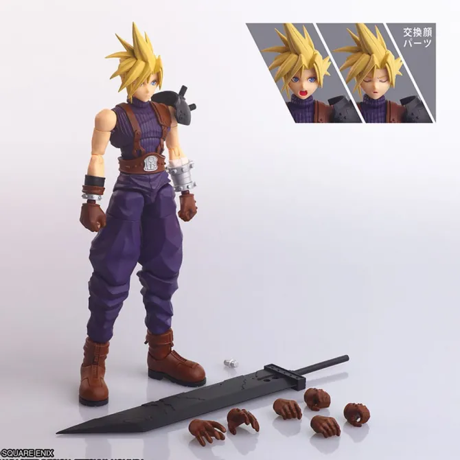 Final Fantasy VII Rebirth - Cloud Strife Plastic Model Kit / Structure Arts: Square-Enix