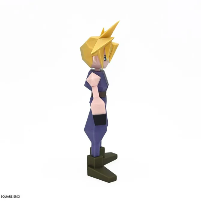 Final Fantasy VII Rebirth - Cloud Strife Statue / Polygon Vinyl: Square-Enix