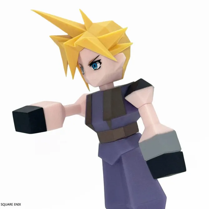 Final Fantasy VII Rebirth - Cloud Strife Statue / Polygon Vinyl: Square-Enix