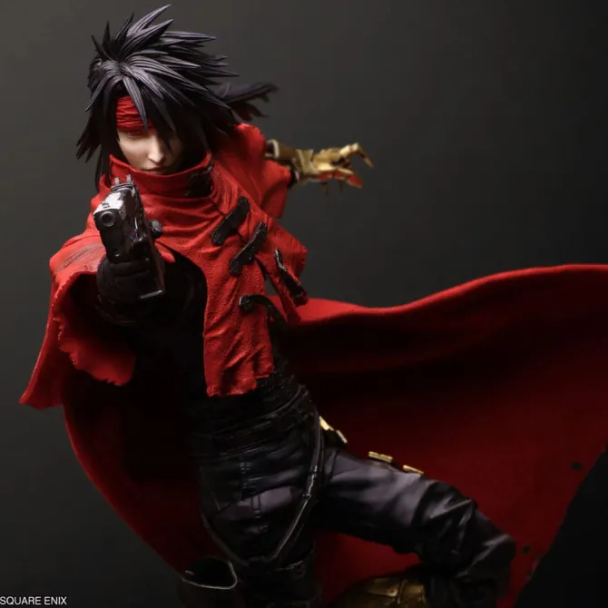 Final Fantasy VII Rebirth - Vincent Valentine Statue / Play Arts Kai: Square-Enix