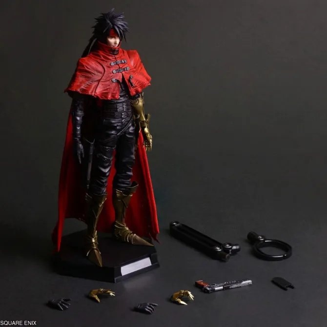 Final Fantasy VII Rebirth - Vincent Valentine Statue / Play Arts Kai: Square-Enix