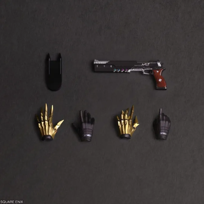 Final Fantasy VII Rebirth - Vincent Valentine Statue / Play Arts Kai: Square-Enix