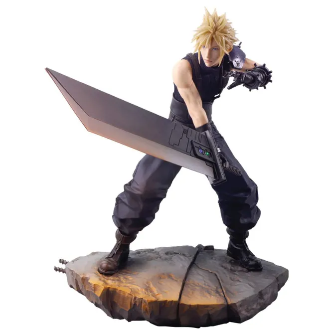 Final Fantasy VII Rebirth - Cloud Strife Statue / Static Arts Gallery: Square-Enix