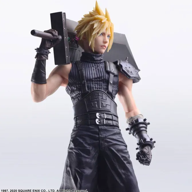 Final Fantasy VII Remake - Cloud Strife Statue / Static Arts Gallery: Square Enix