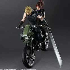 Final Fantasy VII Remake - Jessie, Cloud & Bike Actionfiguren & Fahrzeug / Play Arts Kai: Square Eni