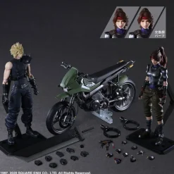 Final Fantasy VII Remake - Jessie, Cloud & Bike Actionfiguren & Fahrzeug / Play Arts Kai: Square Eni