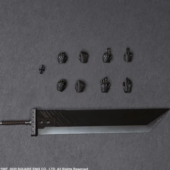 Final Fantasy VII Remake - Jessie, Cloud & Bike Actionfiguren & Fahrzeug / Play Arts Kai: Square Eni