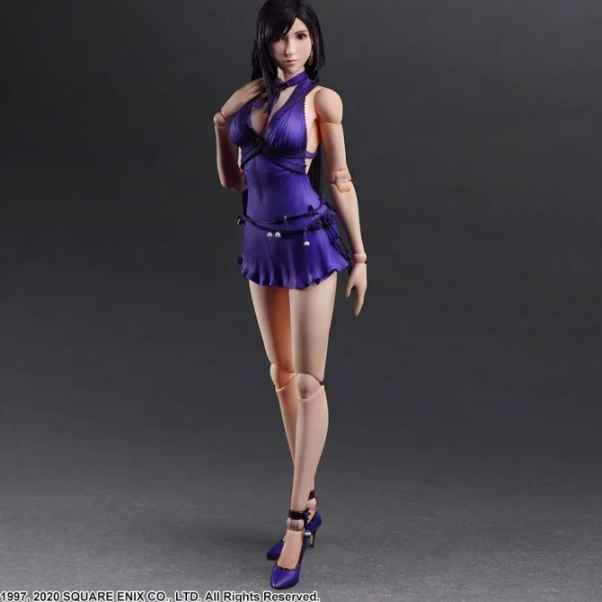 Final Fantasy VII Remake - Tifa Lockhart Actionfigur / Play Arts Kai - Dress Version: Square Enix