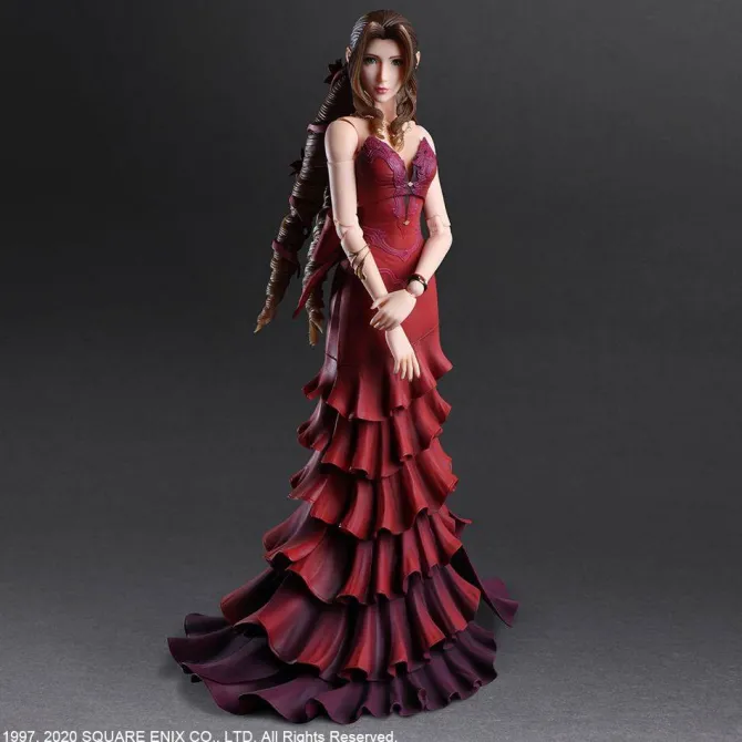Final Fantasy VII Remake - Aerith Gainsborough Actionfigur / Play Arts Kai - Dress Ver.: Square Enix