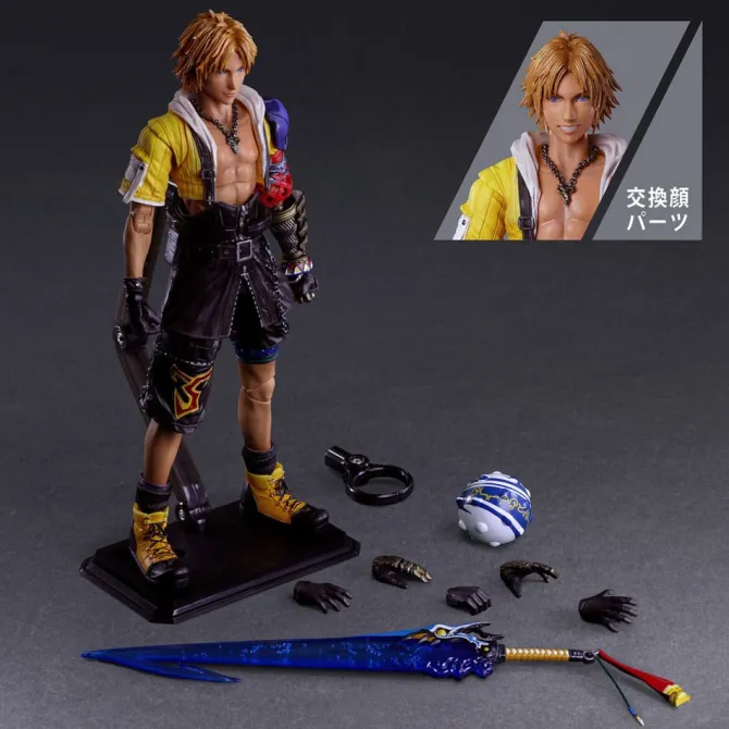 Final Fantasy X Play Arts Kai - Tidus Actionfigur: Square-Enix