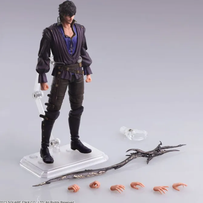 Final Fantasy XVI Bring Arts - Barnabas Tharmr Actionfigur: Square-Enix