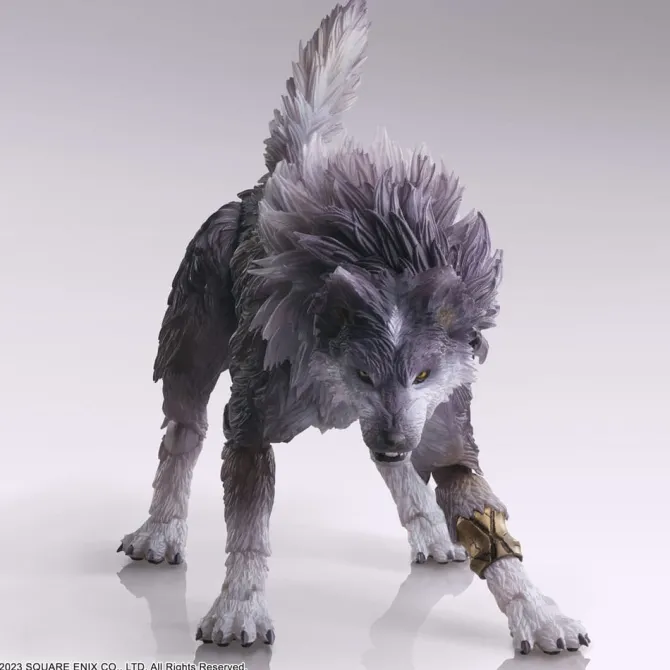 Final Fantasy XVI Bring Arts - Set Clive Rosfield & Torgal Actionfigur: Square-Enix