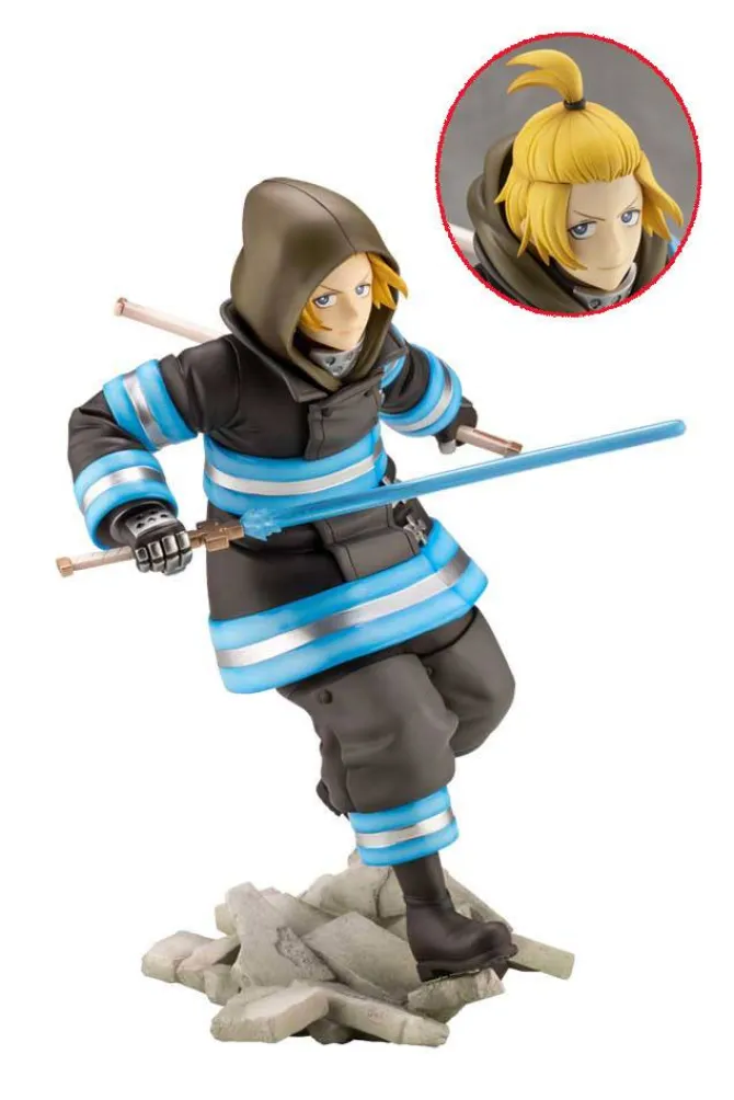 Fire Force - Arthur Boyle Statue / ARTFXJ - Bonus Edition: Kotobukiya
