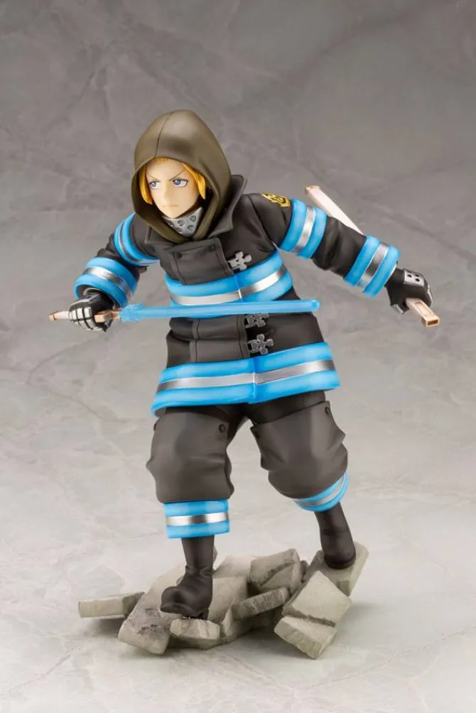 Fire Force - Arthur Boyle Statue / ARTFXJ - Bonus Edition: Kotobukiya