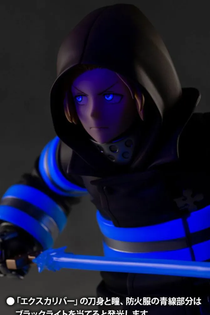 Fire Force - Arthur Boyle Statue / ARTFXJ - Bonus Edition: Kotobukiya