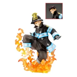Fire Force - Shinra Kusakabe Statue / ARTFXJ - Glows in the Dark Bonus Edition: Kotobukiya