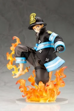 Fire Force - Shinra Kusakabe Statue / ARTFXJ - Glows in the Dark Bonus Edition: Kotobukiya