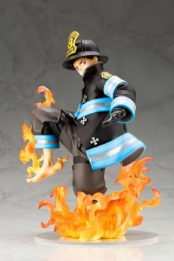 Fire Force - Shinra Kusakabe Statue / ARTFXJ - Glows in the Dark Bonus Edition: Kotobukiya
