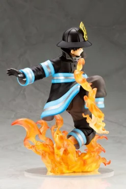 Fire Force - Shinra Kusakabe Statue / ARTFXJ - Glows in the Dark Bonus Edition: Kotobukiya