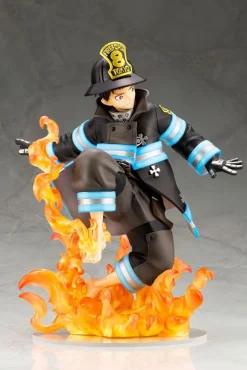 Fire Force - Shinra Kusakabe Statue / ARTFXJ - Glows in the Dark Bonus Edition: Kotobukiya
